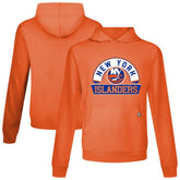 New York Islanders Levelwear Relay Banner Arch Pullover Hoodie - Orange - NHL 203145420