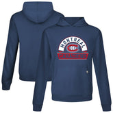 Montreal Canadiens Levelwear Relay Banner Arch Pullover Hoodie - Navy - NHL 203145424