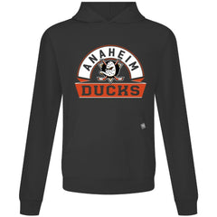 Anaheim Ducks Levelwear Relay Banner Arch Pullover Hoodie - Black - NHL 203145448