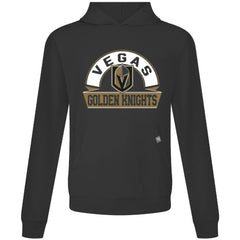 Vegas Golden Knights Levelwear Relay Banner Arch Pullover Hoodie - Black - NHL 203145451