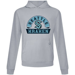 Seattle Kraken Levelwear Relay Banner Arch Pullover Hoodie - Gray - NHL 203145454