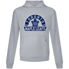 Toronto Maple Leafs Levelwear Relay Banner Arch Pullover Hoodie - Gray - NHL 203145457