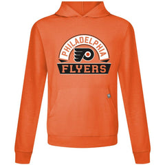 Philadelphia Flyers Levelwear Relay Banner Arch Pullover Hoodie - Orange - NHL 203145462