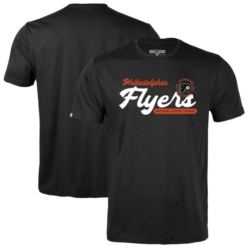 Philadelphia Flyers Levelwear Youth Little Richmond Monument T-Shirt - Black - NHL 203145488