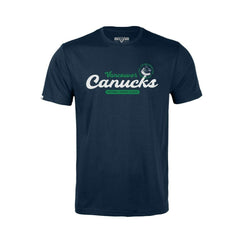 Vancouver Canucks Levelwear Youth Little Richmond Monument T-Shirt - Navy - NHL 203145506