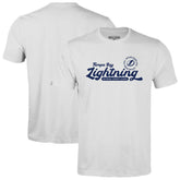 Tampa Bay Lightning Levelwear Youth Little Richmond Monument T-Shirt - White - NHL 203145509