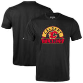 Calgary Flames Levelwear Youth Little Richmond Banner Arch T-Shirt - Black - NHL 203145539