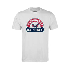 Washington Capitals Levelwear Youth Little Richmond Banner Arch T-Shirt - White - NHL 203145558