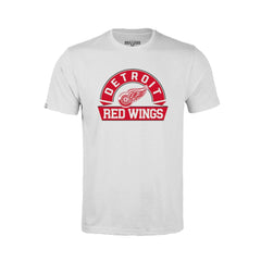 Detroit Red Wings Levelwear Youth Little Richmond Banner Arch T-Shirt - White - NHL 203145585