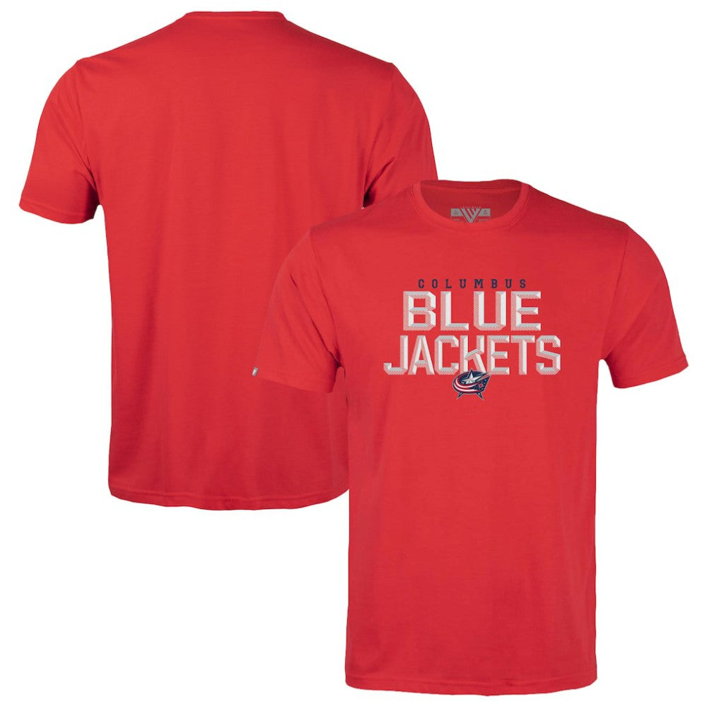 Columbus Blue Jackets Levelwear Youth Little Richmond Carve T-Shirt - Red - NHL 203145610
