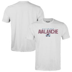 Colorado Avalanche Levelwear Youth Little Richmond Carve T-Shirt - White - NHL 203145612