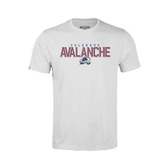 Colorado Avalanche Levelwear Youth Little Richmond Carve T-Shirt - White - NHL 203145612