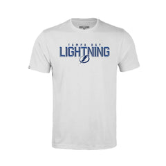 Tampa Bay Lightning Levelwear Youth Little Richmond Carve T-Shirt - White - NHL 203145623