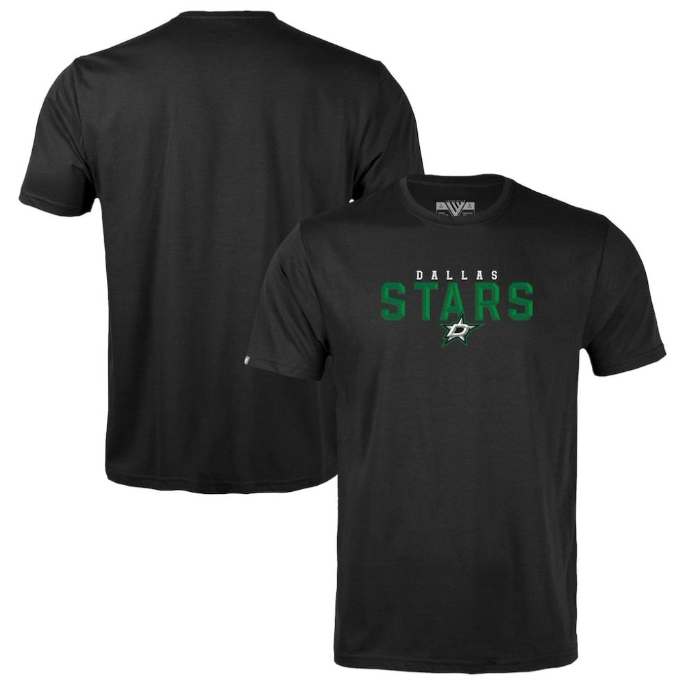 Dallas Stars Levelwear Youth Little Richmond Carve T-Shirt - Black - NHL 203145626