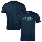Seattle Kraken Levelwear Youth Little Richmond Carve T-Shirt - Deep Sea Blue - NHL 203145635