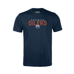 Edmonton Oilers Levelwear Youth Little Richmond Carve T-Shirt - Navy - NHL 203145643