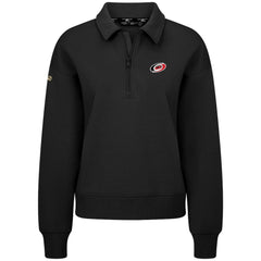 Carolina Hurricanes Levelwear Women's Canmore Quarter-Zip Pullover - Black - NHL 203145760