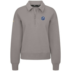 Tampa Bay Lightning Levelwear Women's Canmore Quarter-Zip Pullover - Gray - NHL 203145786