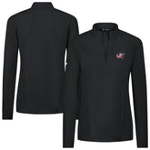 Columbus Blue Jackets Levelwear Women's Upright Quarter-Zip Pullover - Black - NHL 203145871