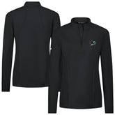 San Jose Sharks Levelwear Women's Upright Quarter-Zip Pullover - Black - NHL 203145885