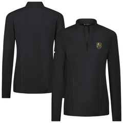 Vegas Golden Knights Levelwear Women's Upright Quarter-Zip Pullover - Black - NHL 203145889