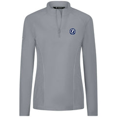 Tampa Bay Lightning Levelwear Women's Upright Quarter-Zip Pullover - Gray - NHL 203145906