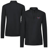 Washington Capitals Levelwear Women's Upright Quarter-Zip Pullover - Black - NHL 203145909
