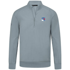 New York Rangers Levelwear Upright Tri-Blend Quarter-Zip Pullover - Gray - NHL 203145917