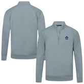 Toronto Maple Leafs Levelwear Upright Tri-Blend Quarter-Zip Pullover - Gray - NHL 203145929