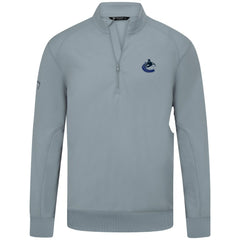 Vancouver Canucks Levelwear Upright Tri-Blend Quarter-Zip Pullover - Gray - NHL 203145932