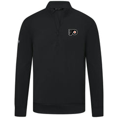 Philadelphia Flyers Levelwear Upright Tri-Blend Quarter-Zip Pullover - Black - NHL 203145939