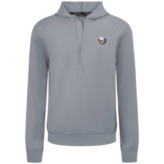 New York Islanders Levelwear Technic Quarter-Zip Pullover Hoodie - Gray - NHL 203145971