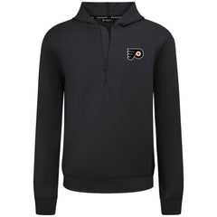 Philadelphia Flyers Levelwear Technic Quarter-Zip Pullover Hoodie - Black - NHL 203145984