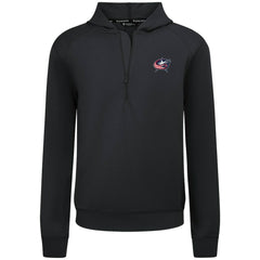 Columbus Blue Jackets Levelwear Technic Quarter-Zip Pullover Hoodie - Black - NHL 203145988