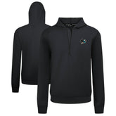San Jose Sharks Levelwear Technic Quarter-Zip Pullover Hoodie - Black - NHL 203146009
