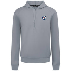 Winnipeg Jets Levelwear Technic Quarter-Zip Pullover Hoodie - Gray - NHL 203146012