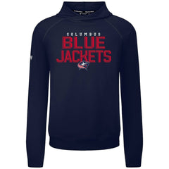 Columbus Blue Jackets Levelwear Mandate Carve Tri-Blend Pullover Hoodie - Navy - NHL 203146036