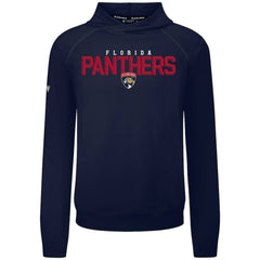 Florida Panthers Levelwear Mandate Carve Tri-Blend Pullover Hoodie - Navy - NHL 203146042