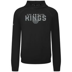 Los Angeles Kings Levelwear Mandate Carve Tri-Blend Pullover Hoodie - Black - NHL 203146046