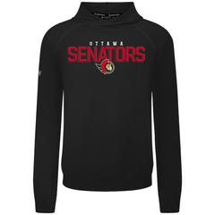 Ottawa Senators Levelwear Mandate Carve Tri-Blend Pullover Hoodie - Black - NHL 203146055