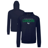 Vancouver Canucks Levelwear Mandate Carve Tri-Blend Pullover Hoodie - Blue - NHL 203146058