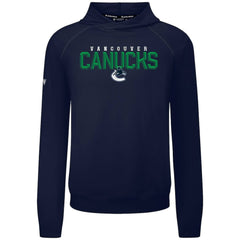 Vancouver Canucks Levelwear Mandate Carve Tri-Blend Pullover Hoodie - Blue - NHL 203146058