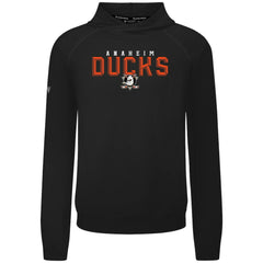 Anaheim Ducks Levelwear Mandate Carve Tri-Blend Pullover Hoodie - Black - NHL 203146060