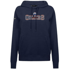 Edmonton Oilers Levelwear Women's Adorn Journey Pullover Hoodie - Navy - NHL 203146103