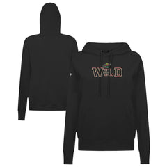 Minnesota Wild Levelwear Women's Adorn Journey Pullover Hoodie - Black - NHL 203146114