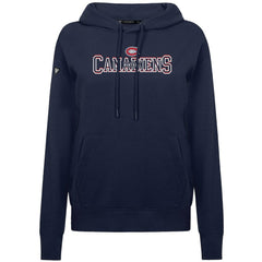 Montreal Canadiens Levelwear Women's Adorn Journey Pullover Hoodie - Navy - NHL 203146116