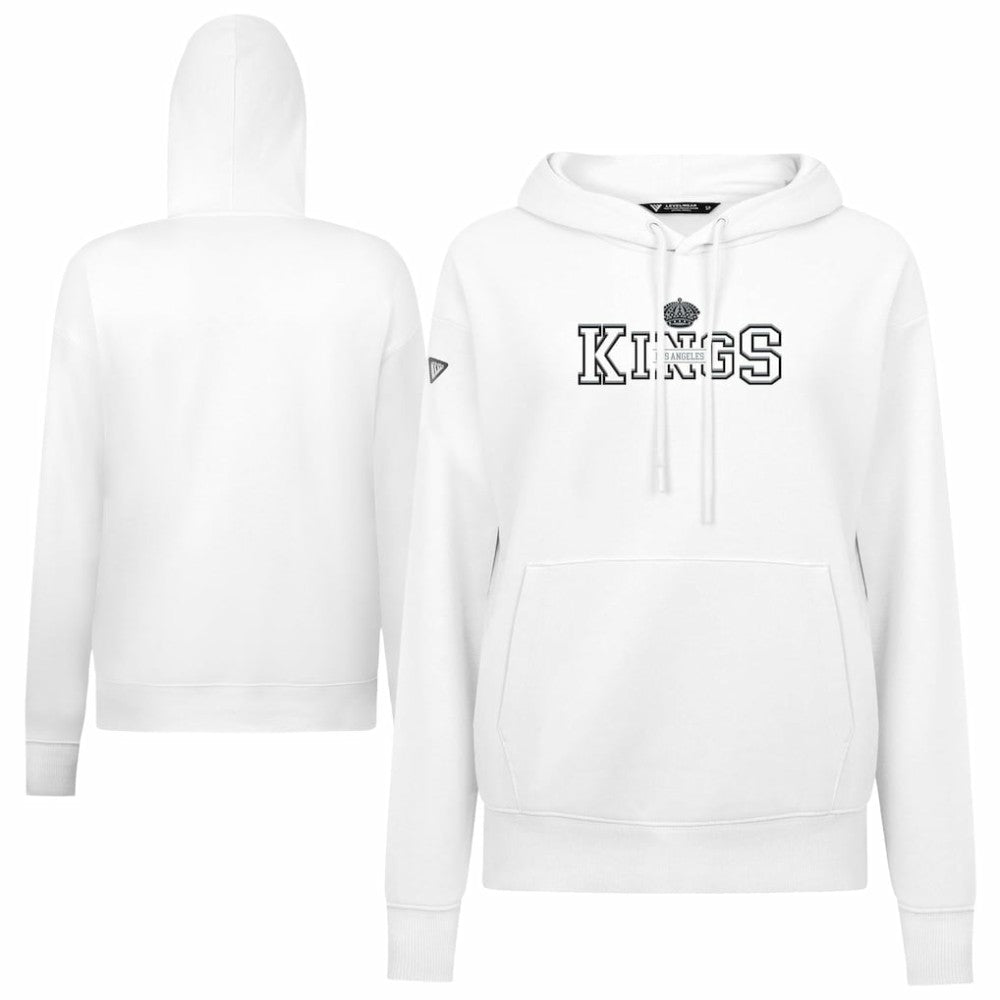 Los Angeles Kings Levelwear Women's Adorn Journey Pullover Hoodie - White - NHL 203146137