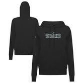 San Jose Sharks Levelwear Women's Adorn Journey Pullover Hoodie - Black - NHL 203146138