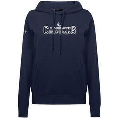 Vancouver Canucks Levelwear Women's Adorn Journey Pullover Hoodie - Navy - NHL 203146151