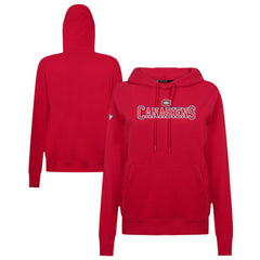Montreal Canadiens Levelwear Women's Adorn Journey Pullover Hoodie - Red - NHL 203146153